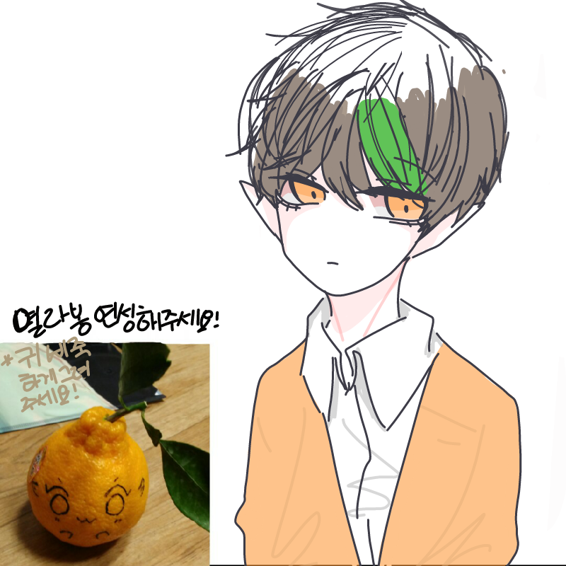 리키오님이.. : 리키오님이 그려주신 라봉이..♥
츤츤데레 느낌이 폴폴 나는군요♥ 스케치판 ,sketchpan