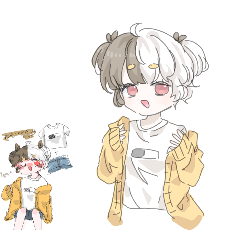 대충해버렸.. : 대충해버렸다... 캐릭터 귀여워요 스케치판 ,sketchpan