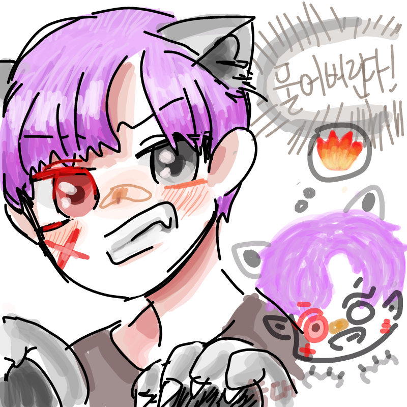 달해리님이.. : 달해리님이 그려주신 칠월이!
너무 금손님이셔 엉엉엉엉ㅠㅠㅠ♥ 스케치판 ,sketchpan