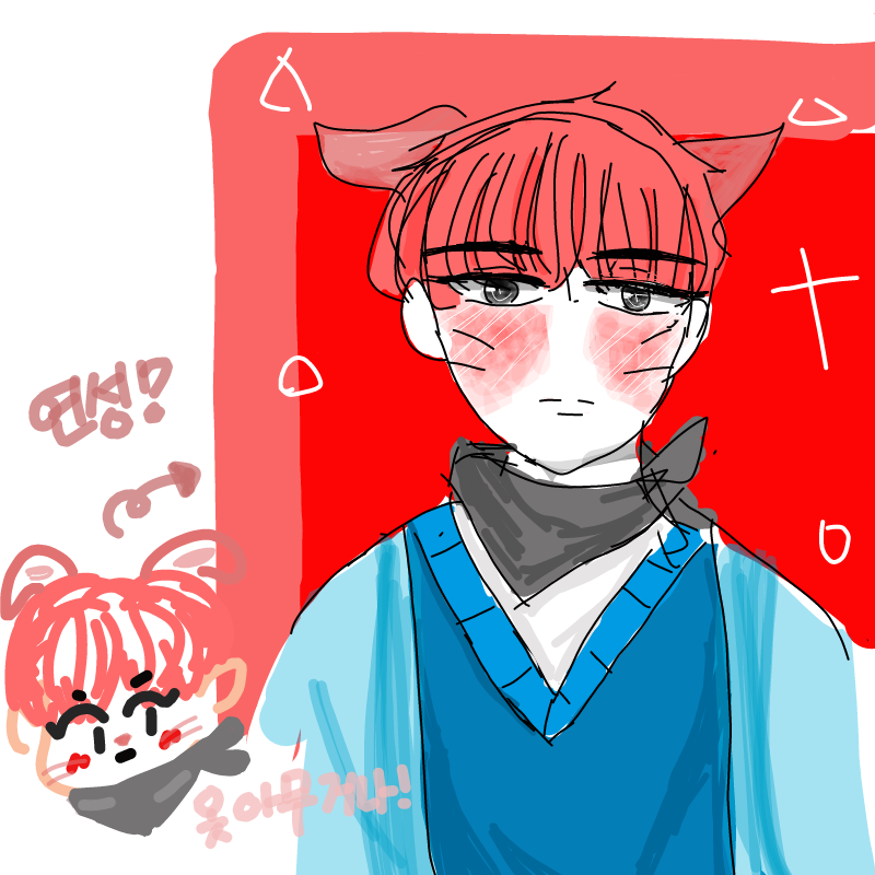 옆집인간님.. : 옆집인간님이 그려주신 토끼 열이!
일단 코피 좀 쏟겠습니다..콸콸.. 스케치판 ,sketchpan