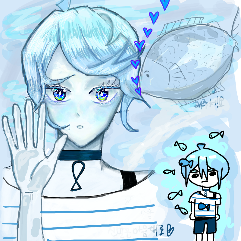 뽑뽀33))어.. : 뽑뽀33))어쩌다보니원레이어;) 스케치판 ,sketchpan