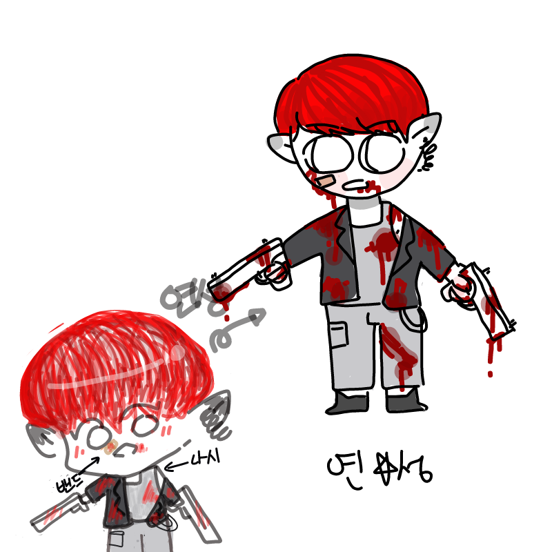 우유한잔님.. : 우유한잔님이 그려주셨어요오!!
분위기 오지는거 아닙니까ㅜㅠ♡ 스케치판 ,sketchpan