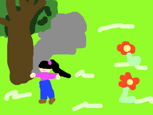 풍경화 : 열심히  그림 스케치판 ,sketchpan