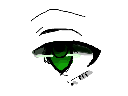 ..음 눈? : ★눈이네요, 그냥 눈. 스케치판 ,sketchpan