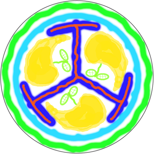 풀의 나라 : 풀이 있다. 스케치판 ,sketchpan