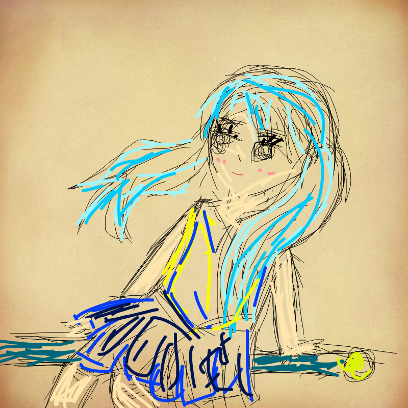 물 의인화 : 물 의인화 스케치판 ,sketchpan