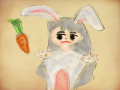 토끼 의인.. : 토끼 의인화 스케치판 ,sketchpan