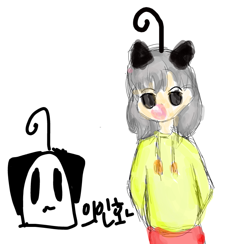 헤헤 : 헤헤 스케치판 ,sketchpan