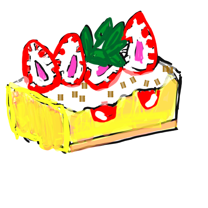 딸기타르.. : 딸기타르트 스케치판 ,sketchpan