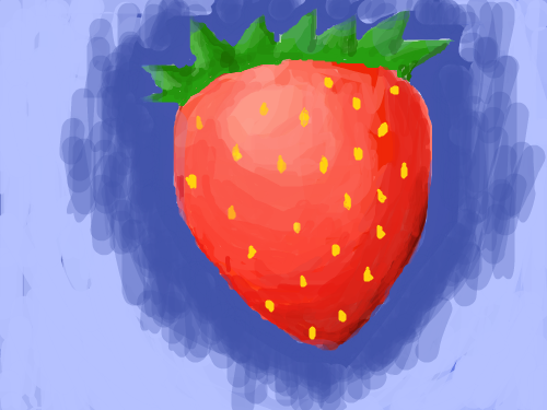 딸기 : 딸기-_- 스케치판 ,sketchpan