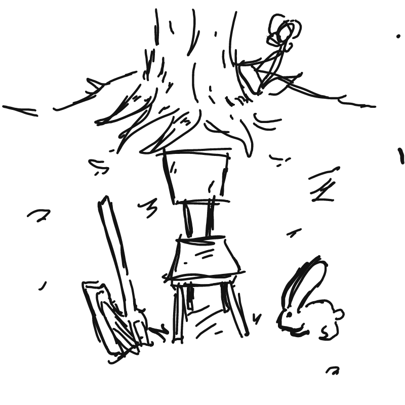 나무 : 나무 스케치판 ,sketchpan