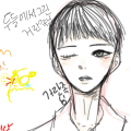 끄아...이.. : 끄아...이렇게그려서죄송함다.. 스케치판 ,sketchpan