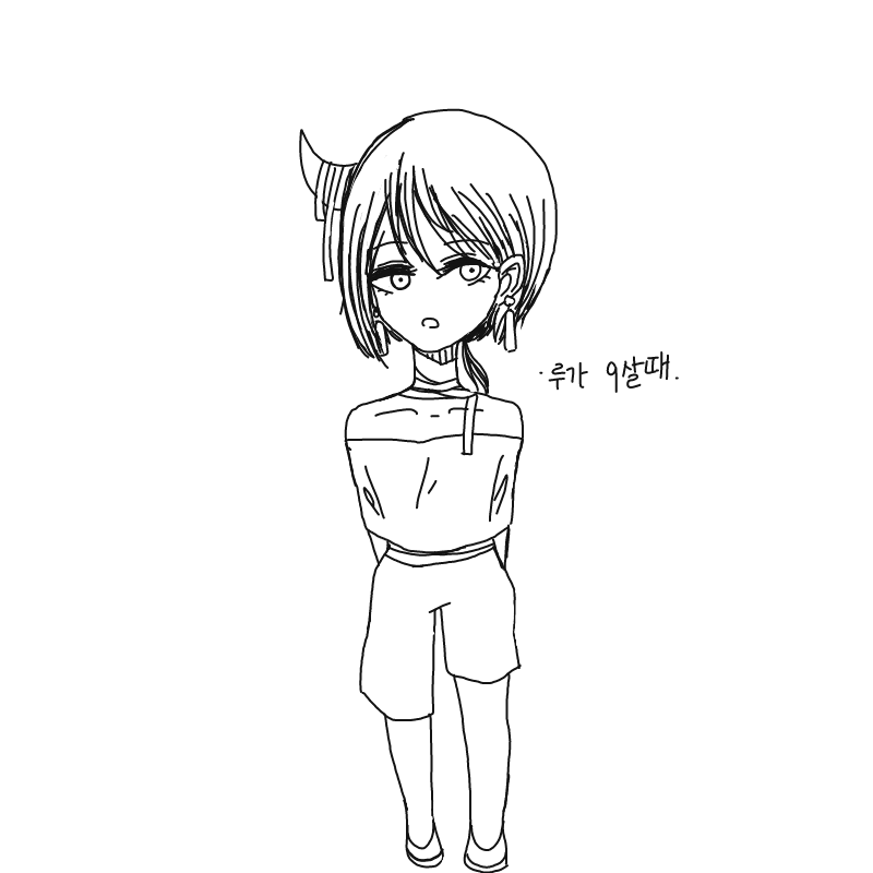 이때는아직.. : 이때는아직검술을배우지않았지! 스케치판 ,sketchpan