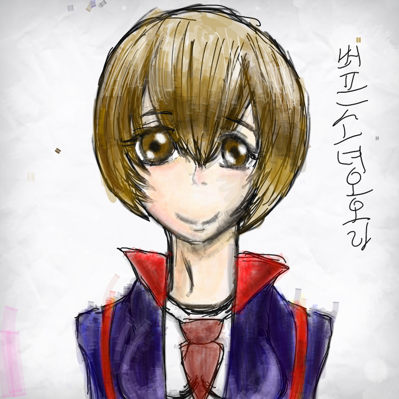 버프소녀오.. : 버프소녀오오라 스케치판 ,sketchpan