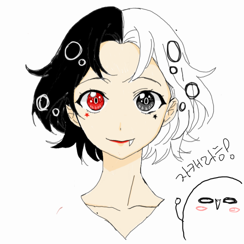 자캐TS (?.. : 자캐TS (?) 스케치판 ,sketchpan