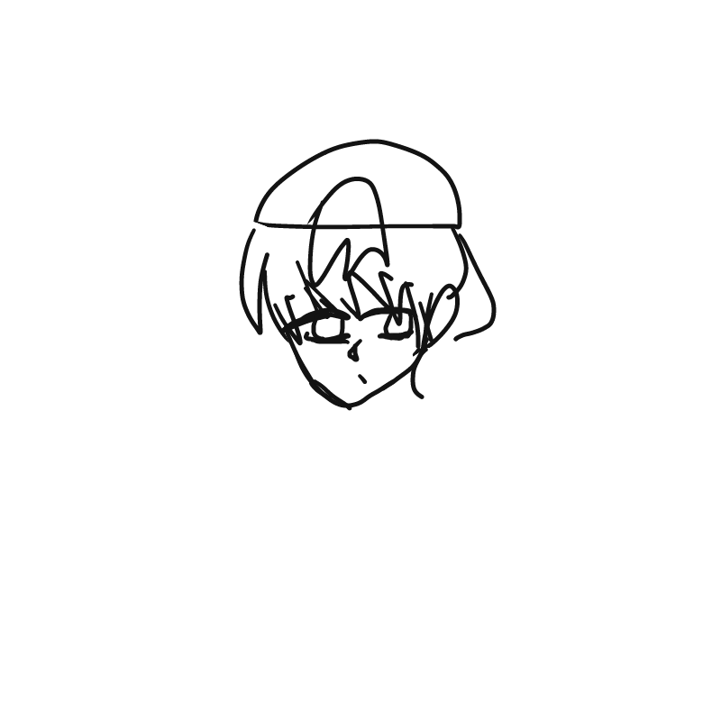 얼굴 : 얼굴 스케치판 ,sketchpan