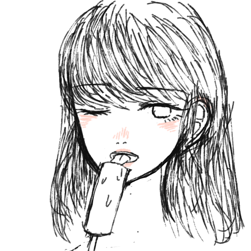 후식은아이.. : 후식은아이스크림이지! 스케치판 ,sketchpan