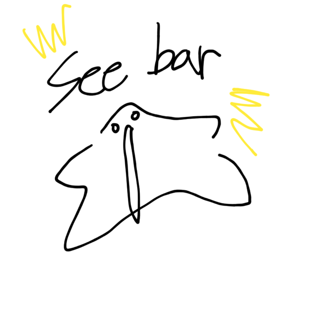 게임에서 .. : 게임에서 팀이 ㅋH 조콰크레팍스일땐 바다랑 바(bar)를 합쳐서 말하라고 배웠습니다. 스케치판 ,sketchpan