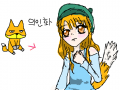 의인화 : ...... 스케치판 ,sketchpan