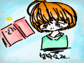 방학숙제 .. : 방학숙제 다 못했는데..  개학까지 5일 남았다..
망했어!! 스케치판 ,sketchpan