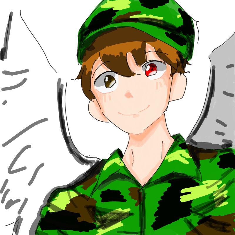 오너GS 로 .. : 오너GS 로 군복입히기 완룐 
(뽑기미션) 스케치판 ,sketchpan