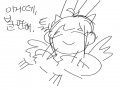 오너캐 눈.. : 오너캐 눈밑에 ㅣㅣㅣ뗏다ㅏ예ㅔ 스케치판 ,sketchpan