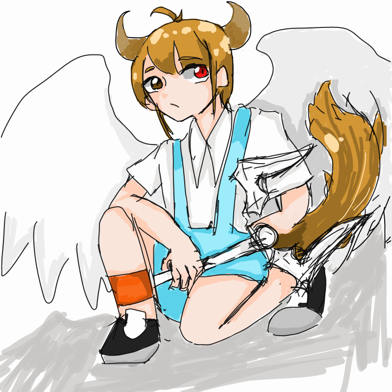 (결국 뿔에.. : (결국 뿔에 미련을 버리지 못했답니다.. 스케치판 ,sketchpan
