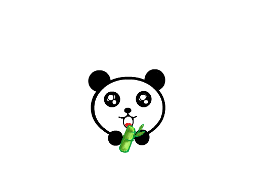 대나무를 든 팬더 : 대나무를 든 팬더 스케치판 ,sketchpan