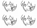 prac_blink : 마우스로 대강대강 스케치판 ,sketchpan