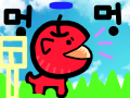 사과 강아지 : ........................................................................................................................ 스케치판 ,sketchpan