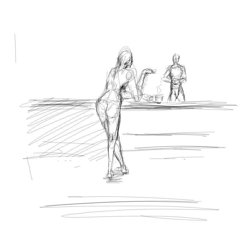 금요일 : 금요일 스케치판 ,sketchpan