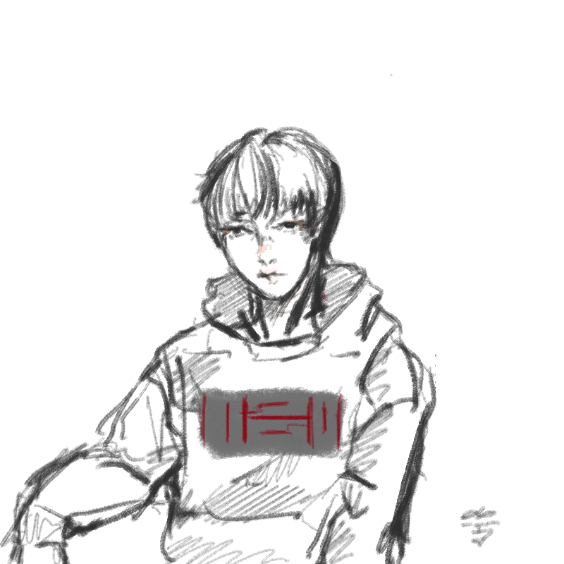 잠이 안옴 : 잠이 안옴 스케치판 ,sketchpan