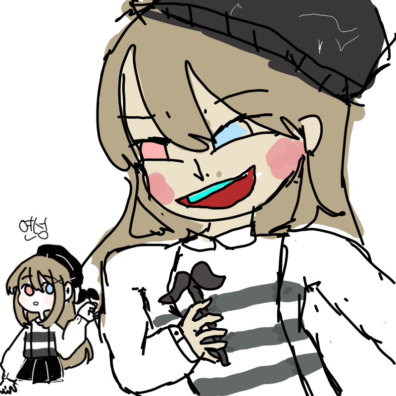 ㅏ앙 : ㅏ앙 스케치판 ,sketchpan