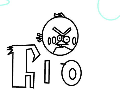 앵그리버드 리오 : ㅎ앵그리 스케치판 ,sketchpan