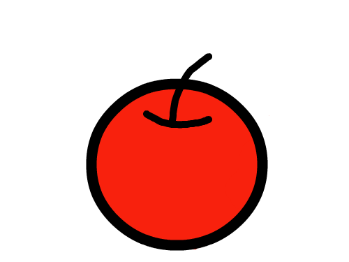 빨간 사과 : 사과입니다~~^ ^ 스케치판 ,sketchpan