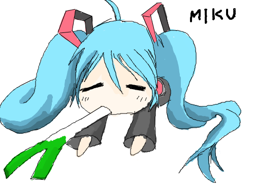 미쿠 : ㅇㅇㅇㅇㅇㅇ 스케치판 ,sketchpan
