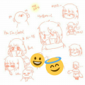 나랑 행앗.. : 나랑 행앗도 하자 스케치판 ,sketchpan