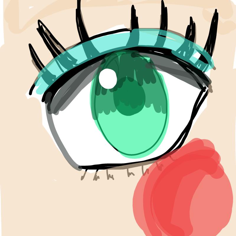 눈(친하게.. : 눈(친하게지내요~참고로전초6입니당~) 스케치판 ,sketchpan