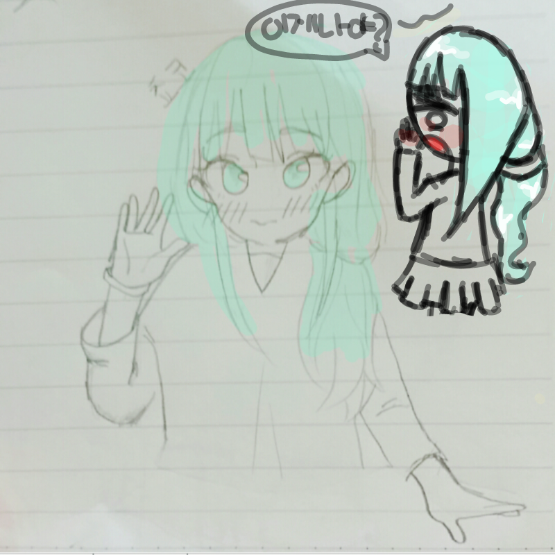개밥상님이.. : 개밥상님이 그려주신 리퀘.. ♡♡ 감사합니다♡> 스케치판 ,sketchpan