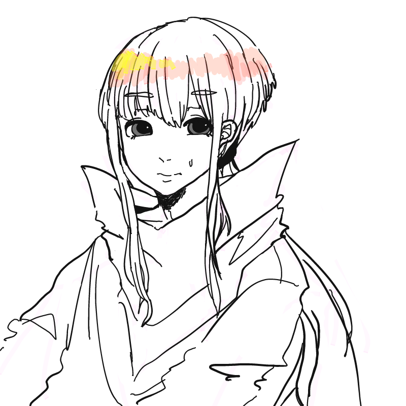 여자 아니.. : 여자 아니에요... (또륵 스케치판 ,sketchpan