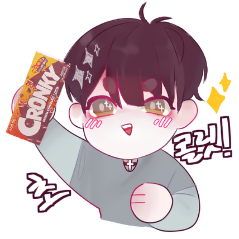 참말로 오.. : 참말로 오랜ㄴ만인 SD… 예이예ㅔ에 초콜릿성애자! ( + 크런키가 아니라 크롱ㅇ키… or 크론키? 스케치판 ,sketchpan