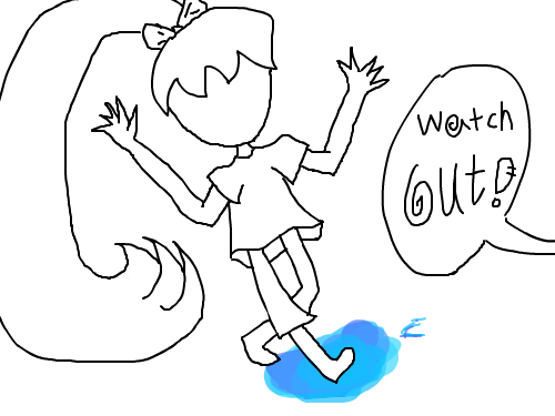 조심해 !!! : 조심조심ㅎ 스케치판 ,sketchpan