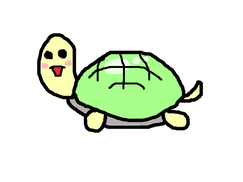 거북 : 스마일 거북이 스케치판 ,sketchpan