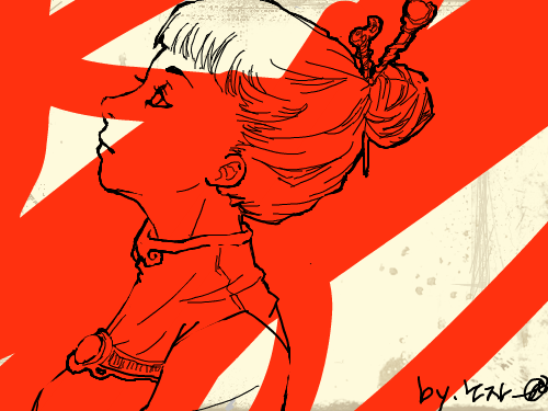 죽음 : ......... 스케치판 ,sketchpan