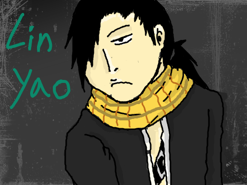 린 야오 : 그냥...처음 그린것 스케치판 ,sketchpan