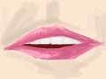 입 : 입 스케치판 ,sketchpan