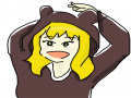 곰 : 곰 스케치판 ,sketchpan