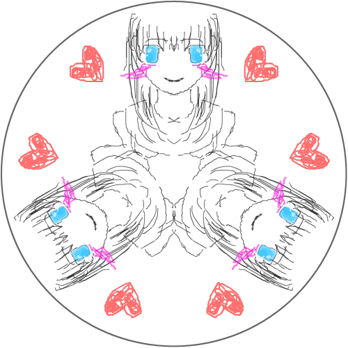 내가만든캐릭터 : 이거 그리면서 캐릭터를 만들러 봤어요! 스케치판 ,sketchpan