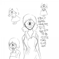 자캐 눈깔.. : 자캐 눈깔이 스케치판 ,sketchpan