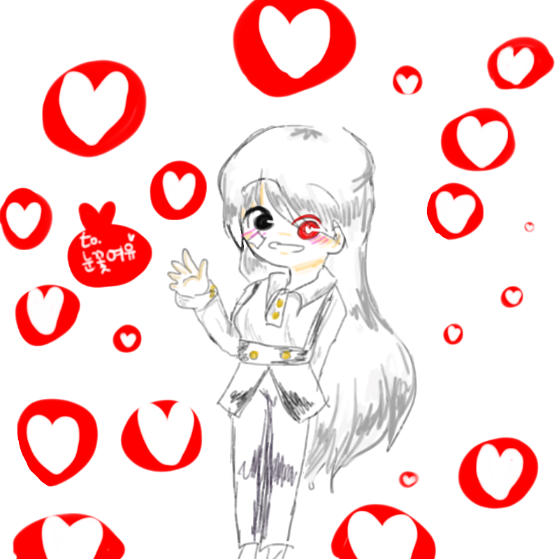 여유님 자.. : 여유님 자캐예뻐요ㅠㅜ 스케치판 ,sketchpan